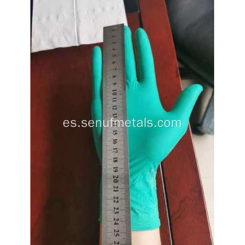 Guantes médicos de nitrilo desechables Guante de látex